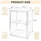 3 Layers Large Bread Box for Kitchen Countertop Clear Bread Storage with Adjustable Food Safe for Bread, Bagel, and Muffins